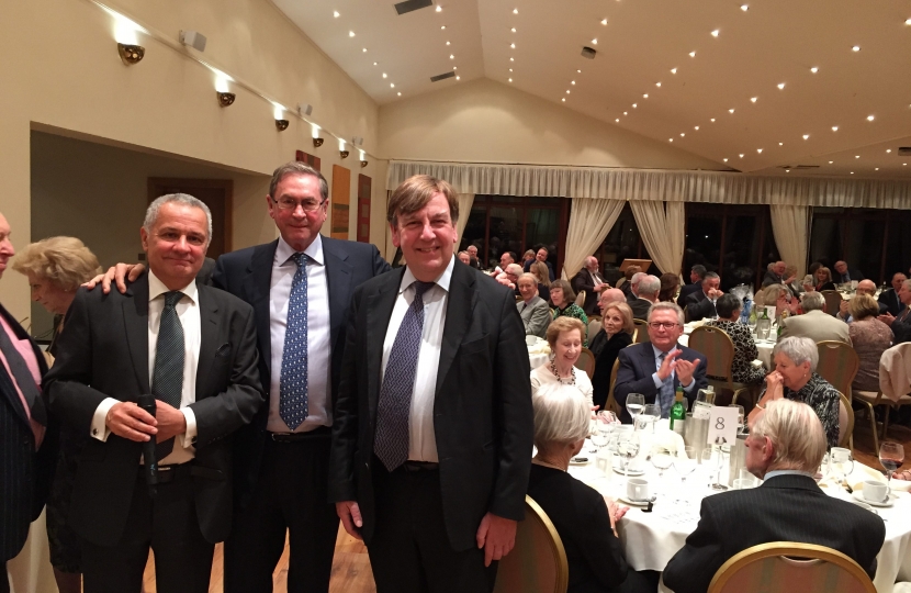 Ian Jones, Lord ashcroft & John Whittingdale MP